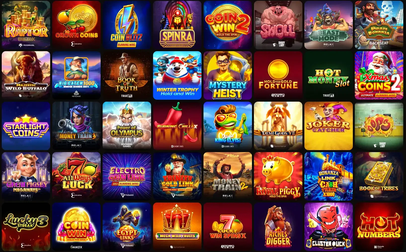 Přehled her a slotů v Zodiac online casino
